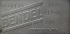 Used Bendel Tank, 3,000 Gallon, 304 Stainless Steel, Vertical. 94