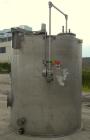 Used Bendel Tank, 3,000 Gallon, 304 Stainless Steel, Vertical. 94