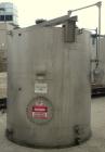 Used Bendel Tank, 3,000 Gallon, 304 Stainless Steel, Vertical. 94
