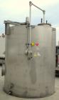Used Bendel Tank, 3,000 Gallon, 304 Stainless Steel, Vertical. 94