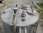 Used Bendel Tank, 3,000 Gallon, 304 Stainless Steel, Vertical. 94