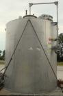 Used Bendel Tank, 3,000 Gallon, 304 Stainless Steel, Vertical. 94