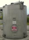Used Bendel Tank, 3,000 Gallon, 304 Stainless Steel, Vertical. 94