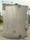 Used Bendel Tank, 3,000 Gallon, 304 Stainless Steel, Vertical. 94