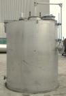 Used Bendel Tank, 3,000 Gallon, 304 Stainless Steel, Vertical. 94
