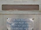 Used Bendel Tank, 3,000 Gallon, 304 Stainless Steel, Vertical. 94