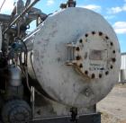 Used Hebeler Pressure Tank, 1120 Gallons, 316L Stainless Steel, Horizontal. 54’’ diameter x 96’’ straight side, 2 to 1 elliptical heads. Internal rated 75/FV psi at 300 deg.f., and –20 deg.f. at 75/F...