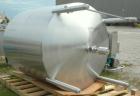 Used Tank, 1200 Gallon, 316 Stainless Steel, Vertical. 70