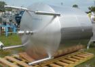 Used Tank, 1200 Gallon, 316 Stainless Steel, Vertical. 70