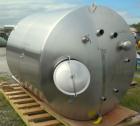 Used Tank, 1200 Gallon, 316 Stainless Steel, Vertical. 70