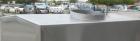 Used Rectangular Tank, 1500 Gallon, 316 Stainless Steel, Vertical. Approximately 76