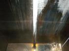 Used Rectangular Tank, 1500 Gallon, 316 Stainless Steel, Vertical. Approximately 76