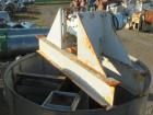 Used Tank, 1100 Gallon, 304 Stainless Steel, Vertical. 72