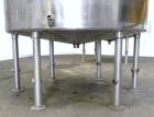 Used Tank, 2000 Gallon, Stainless Steel, Vertical. 84