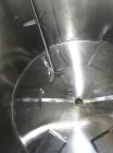 Used Tank, 2000 Gallon, Stainless Steel, Vertical. 84