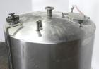 Used Tank, 2000 Gallon, 304 Stainless Steel, Vertical. 84