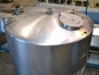 Used Tank, 2000 Gallon, 304 Stainless Steel, Vertical. 84