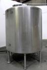 Used Tank, 2000 Gallon, 304 Stainless Steel, Vertical. 84