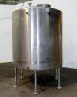 Used Tank, 2000 Gallon, 304 Stainless Steel Vertical. 84