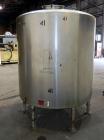 Used Tank, 2000 Gallon, 304 Stainless Steel Vertical. 84