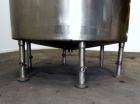 Used Tank, 2000 Gallon, 304 Stainless Steel Vertical. 84