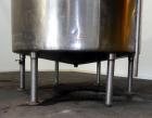 Used Tank, 2000 Gallon, 304 Stainless Steel Vertical. 84