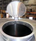 Used Tank, 2000 Gallon, 304 Stainless Steel Vertical. 84