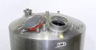 Used Tank, 2000 Gallon, 304 Stainless Steel, Vertical. 84
