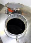 Used Tank, 2000 Gallon, 304 Stainless Steel, Vertical. 84