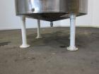 Used- Tank, 1000 Gallon, 304 Stainless Steel, Vertical. 66