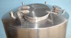 Used Tank, 1000 Gallon, Stainless Steel, Vertical. 66