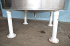 Used Tank, 1000 Gallon, Stainless Steel, Vertical. 66