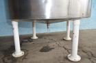 Used Tank, 1000 Gallon, Stainless Steel, Vertical. 66