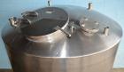 Used Tank, 1000 Gallon, Stainless Steel, Vertical. 66