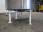 Used Tank, 1000 Gallon, 304 Stainless Steel, Vertical. 66