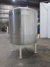 Used Tank, 1000 Gallon, 304 Stainless Steel, Vertical. 66