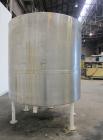 Used Tank, 2000 Gallon, 304 Stainless Steel, Vertical. 84