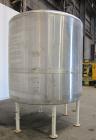 Used Tank, 2000 Gallon, 304 Stainless Steel, Vertical. 84