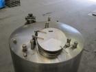 Used Tank, 1000 Gallon, 304 Stainless Steel, Vertical. 66