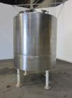 Used Tank, 1000 Gallon, 304 Stainless Steel, Vertical. 66