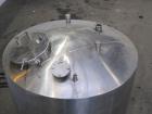 Used Tank, 1000 Gallon, 304 Stainless Steel, Vertical. 66