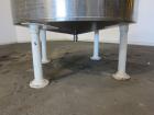Used Tank, 1000 Gallon, 304 Stainless Steel, Vertical. 66