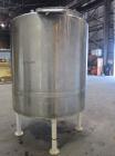Used Tank, 1000 Gallon, 304 Stainless Steel, Vertical. 66