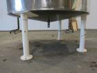 Used Tank, 1000 Gallon, 304 Stainless Steel, Vertical. 66