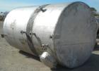 Used Tank, 2000 Gallon, 304 Stainless Steel, Vertical. 72