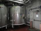 Used Tank, 3000 Gallon, Stainless Steel, Vertical.  Approximately 102