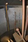 Used Tank, 1900 Gallon, 316 Stainless Steel, Vertical. Approximate 76” diameter x 92” straight side, dished top and bottom. Fixed stainless steel agitator mount with a UET agitator, model XCEL-6, out...