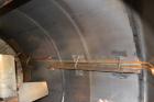 Used Tank, 1900 Gallon, 316 Stainless Steel, Vertical. Approximate 76” diameter x 92” straight side, dished top and bottom. Fixed stainless steel agitator mount with a UET agitator, model XCEL-6, out...