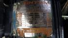 Used Tank, 1050 Gallons, 304 Stainless Steel, Vertical.  Approximately 62” diameter x 82” straight side.  Flat top, sloped bottom.  Off-center top entering Lightnin agitator, model N33G-150.  1-1/2” ...