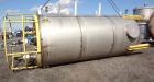 Used Tank, 4000 Gallon, 304 Stainless Steel, Vertical.  Approximately 82